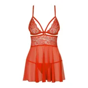 Babydoll Obsessive Vermelho XXL/XXXL Babydolls e bodies - nacloset
