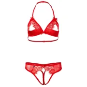 Conjunto de Lingerie Obsessive 870-SEC-3 L/XL Cuequinhas e tangas - nacloset