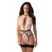 Body com Renda Obsessive Lilines S/M Babydolls e bodies - nacloset