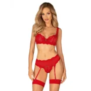 Conjunto de Lingerie Obsessive S/M Cuequinhas e tangas - nacloset
