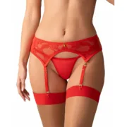 Cinta de Ligas Obsessive Vermelho XXL/XXXL Lingerie e Roupa Interior - nacloset