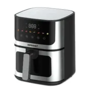 Fritadeira de Ar Prime3 SAF32 Preto Prateado 1400 W 4,5 L Cozinha | Gourmet - nacloset