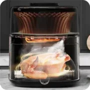 Fritadeira de Ar Prime3 SAF51 Preto Prateado 1500 W 4,5 L Cozinha | Gourmet - nacloset 2