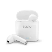 Auriculares in Ear Bluetooth Savio TWS-01 Branco Auriculares Sem Fios - nacloset 2