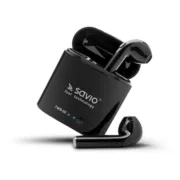 Auriculares in Ear Bluetooth Savio TWS-02 Preto Grafite Auriculares Sem Fios - nacloset 2