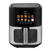 Fritadeira de Ar N’oveen AF770 Preto Prateado 1700 W 6,5 L Cozinha | Gourmet - nacloset