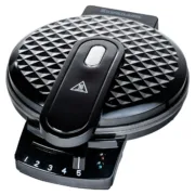 Máquina para Waffles Ravanson GR-7010 Preto 1200 W Confeitaria - nacloset