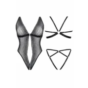 Body Demoniq Preto XL Babydolls e bodies - nacloset
