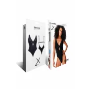Body Demoniq Preto M Babydolls e bodies - nacloset 2