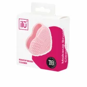Produto para a limpeza de pincéis de maquilhagem Ilū Brush Cleaner Coração Silicone (1 Unidade) Acessórios e organizadores - nacloset
