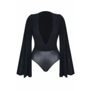 Body Demoniq Preto L Babydolls e bodies - nacloset
