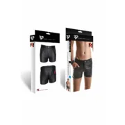 Calças curtas Demoniq Preto XL Babydolls e bodies - nacloset 2