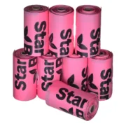 Saco de resíduos Starch Bag 961810 Cor de Rosa (120 Peças) Animais de Estimação - nacloset 2