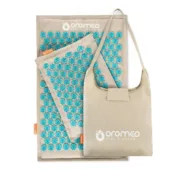 Esteira de Acupressão Acolchoada Oromed ORO-HEALTH SZARY Cinzento 43 x 67 cm Anticelulíticos - nacloset