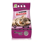 Areia para Gatos Super Benek Compact Lavanda 5 L Animais de Estimação - nacloset
