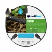 Tubo de gotejamento Cellfast 30 m Ø 12,5 mm Reta por gotejamento Casa | Jardim - nacloset
