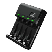 Carregador portátil Green Cell GC VitalCharger Preto Eletrónica | Telefones e Tablets - nacloset