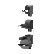 Carregador portátil V7 ACUSBC65WGAN Preto Eletrónica | Telefones e Tablets - nacloset