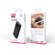 Powerbank XO Preto 20000 mAh Eletrónica | Telefones e Tablets - nacloset 2