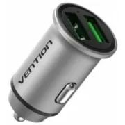 Carregador de Carro Vention FFAH0 Carregadores USB para o Carro - nacloset