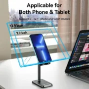 Suporte para telemóvel ou táblete Vention KCQB0 Preto Eletrónica | GPS e Automóvel - nacloset 2