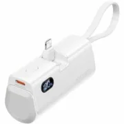 Powerbank Vention FHRW0 Branco 4800 mAh Eletrónica | Telefones e Tablets - nacloset