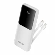Powerbank Vention FHOW0 Branco 10000 mAh Eletrónica | Telefones e Tablets - nacloset