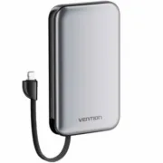 Bateria para Telemóvel Vention I12IA Preto 10000 mAh Eletrónica | Telefones e Tablets - nacloset
