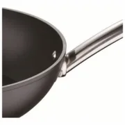 Frigideira Wok Masterpro Preto Alumínio Alumínio Forjado (Ø 28 cm) Cozinha | Gourmet - nacloset