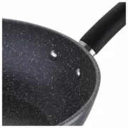 Frigideira Wok Masterpro Cinzento Alumínio Alumínio Forjado (Ø 28 cm) Cozinha | Gourmet - nacloset 2