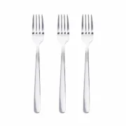 Conjunto de Garfos de Sobremesa San Ignacio Root SG7780 Aço inoxidável Mate (3 Unidades) Cozinha | Gourmet - nacloset