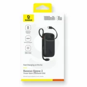 Powerbank Baseus P10055008113-00 Preto 10000 mAh Eletrónica | Telefones e Tablets - nacloset 2