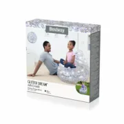 Bestway Purpurina Poltrona Inflável 72x72x64 cm +3 Anos Interior e Jardim 75105 Casa | Jardim - nacloset 2