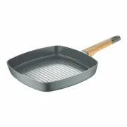 Frigideira Assadora San Ignacio Earth Grey SG-6754 Cinzento Alumínio 28 x 28 cm Cozinha | Gourmet - nacloset