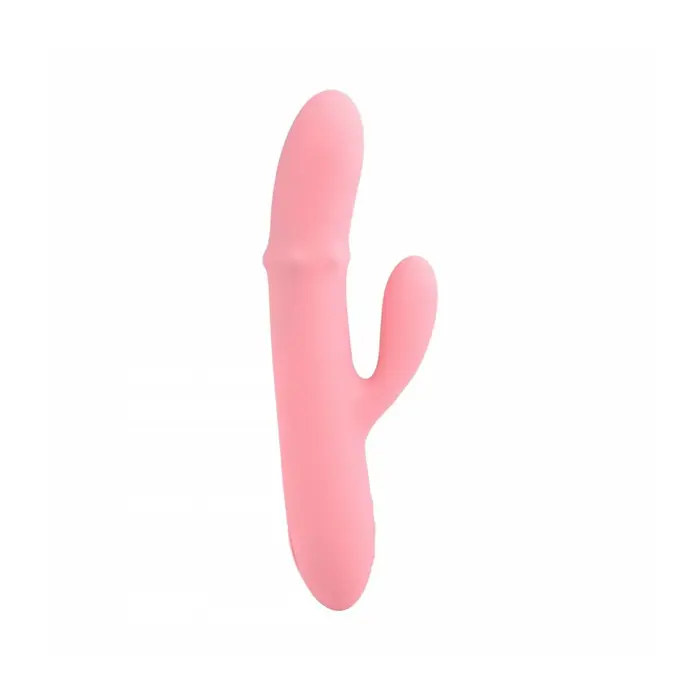 Vibrador Dupla Estimulação Svakom Cor de Rosa Pêssego Sexshop - nacloset 2