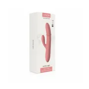 Vibrador Dupla Estimulação Svakom Cor de Rosa Pêssego Sexshop - nacloset 2