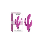 Vibrador Dupla Estimulação VSCNOVELTY Roxo Sexshop - nacloset 2