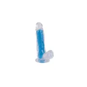 Dildo Realista VSCNOVELTY TPE Azul 20 cm Consoladores - nacloset