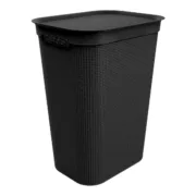 Cesto da Roupa Rotho Brisen Preto 50 L Plástico Casa | Jardim - nacloset