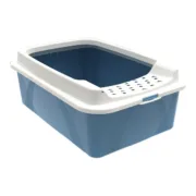 Caixa de Areia para Gatos Rotho Bonnie Eco Azul 56 x 17 x 40 cm Plástico Animais de Estimação - nacloset