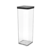 Contentor Rotho Preto Transparente Silicone Plástico Animais de Estimação - nacloset