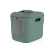 Caixa de Areia para Gatos Rotho My Pet Biala XL Verde Plástico reciclado Animais de Estimação - nacloset
