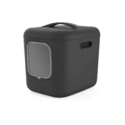 Caixa de Areia para Gatos Rotho My Pet Biala XL Antracite Plástico reciclado Animais de Estimação - nacloset