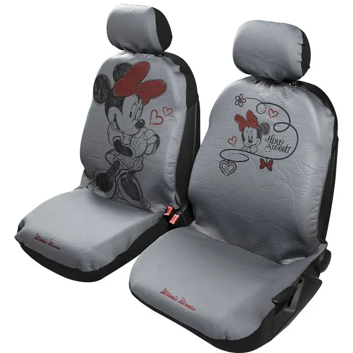 Capa para assento Minnie Mouse CZ10820 Cinzento Acessórios para Automóveis - nacloset