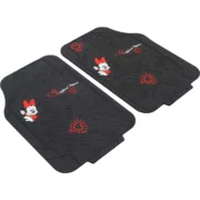 Conjunto de Tapetes de Carro Minnie Mouse CZ10901 Preto Acessórios e organizadores para veículos - nacloset 2