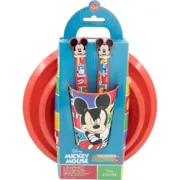 Conjunto de Louça Infantil Mickey Mouse CZ11311 (5 Peças) Bebés e Crianças - nacloset 2