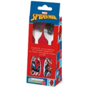 Conjunto de Talheres Spider-Man CZ11342 Aço inoxidável Multicolor 2 Peças Cozinha | Gourmet - nacloset