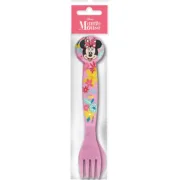 Conjunto de Talheres Minnie Mouse CZ11401 Cor de Rosa Plástico 2 Peças Cozinha | Gourmet - nacloset
