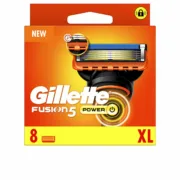 Lâmina de Barbear Gillette Fusion 5 Power (8 Unidades) A Preço de Revenda - nacloset