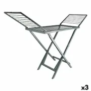 Estendal de Roupa Dobrável Dem Elio Resina Cinzento 172 x 220 x 50,5 cm (3 Unidades) Casa | Jardim - nacloset